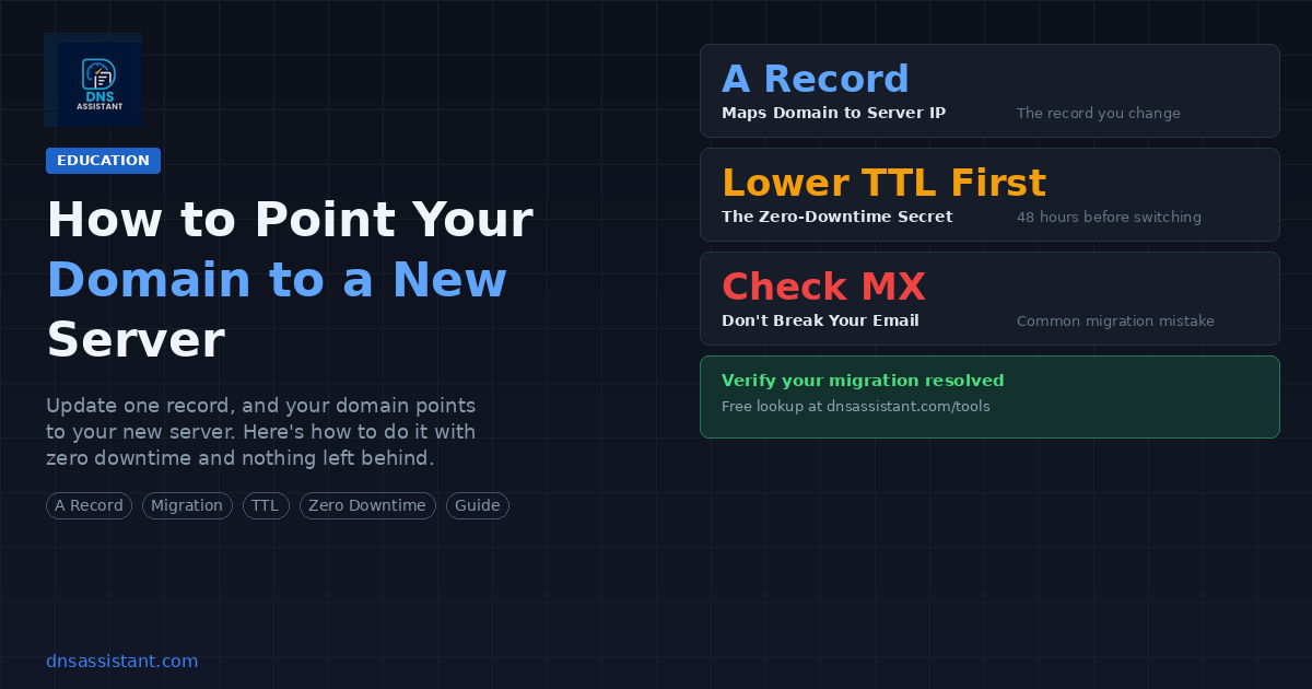 How to Point Your Domain to a New Server